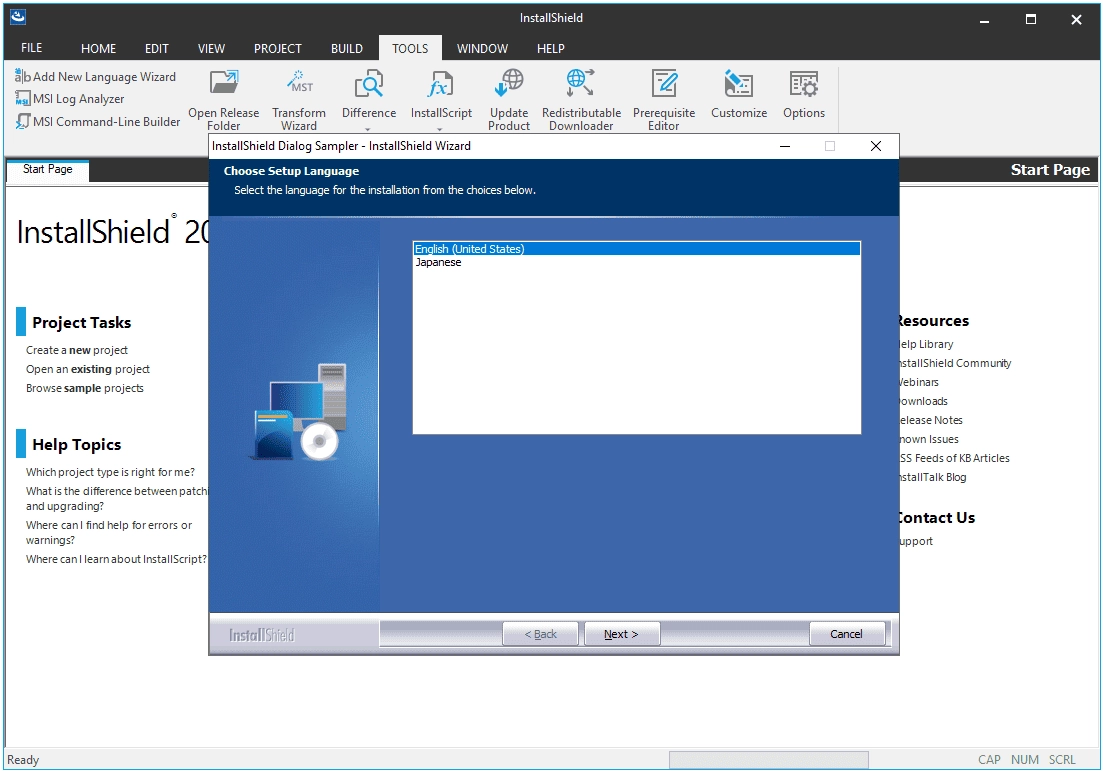 Как пользоваться InstallShield R3 Premier Edition 25.0.764.0