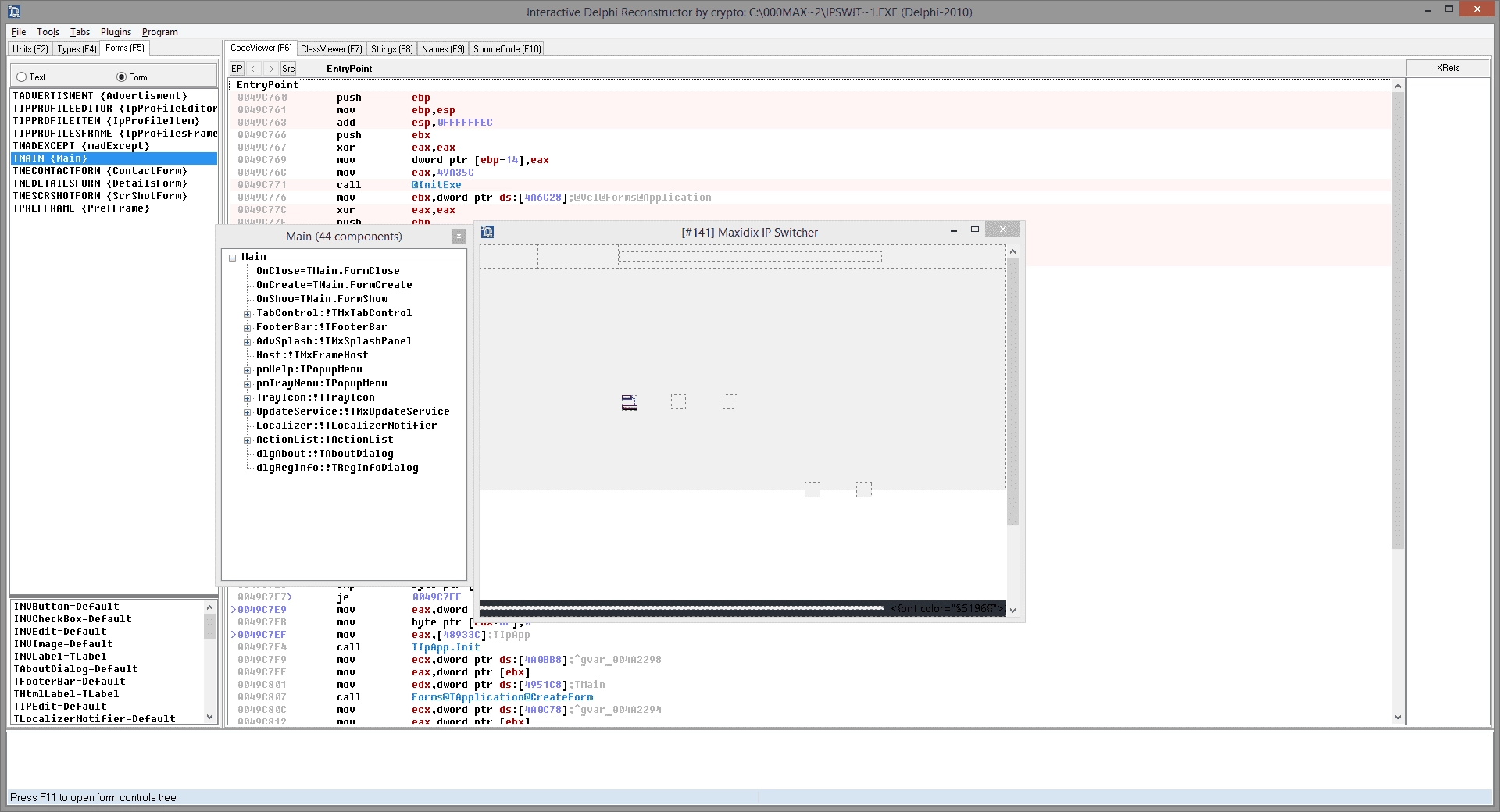 Как пользоваться Interactive Delphi Reconstructor 29.09.2016 Portable