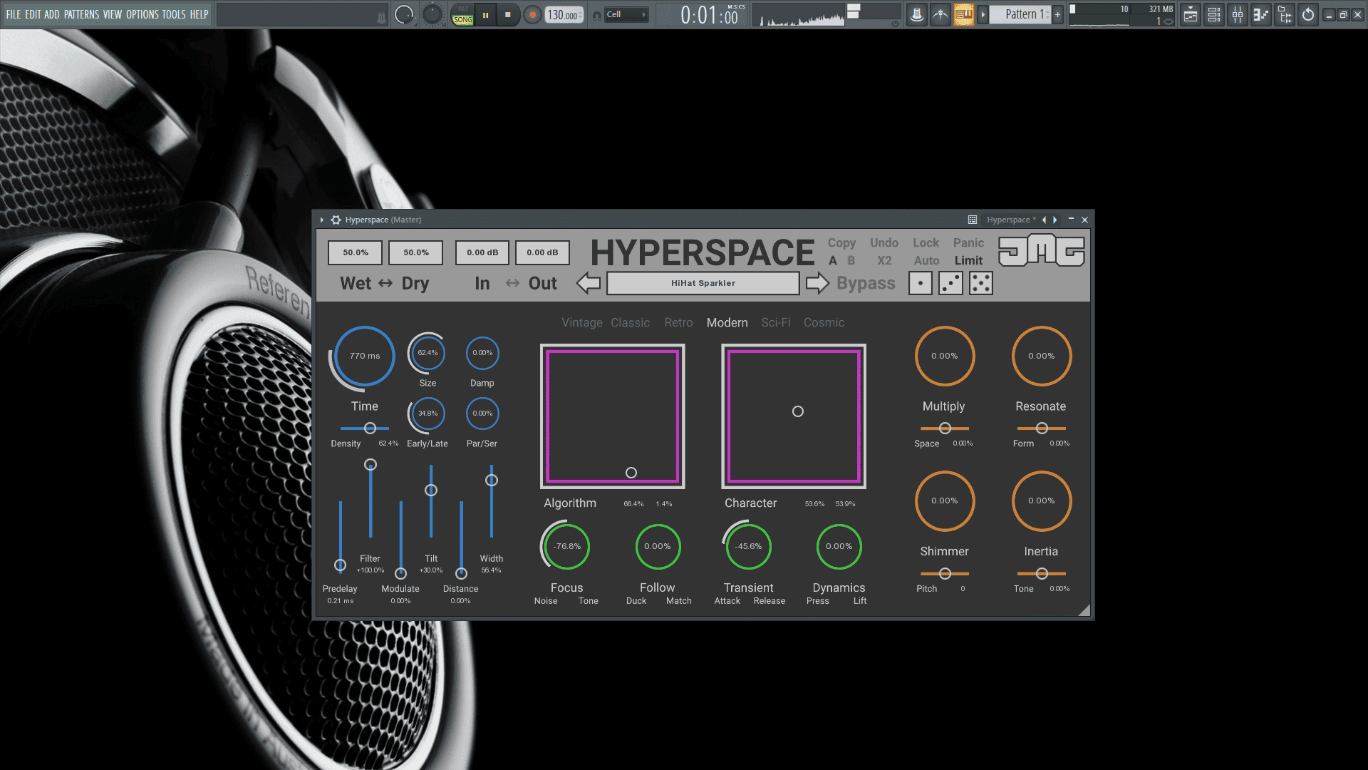 Как пользоваться JMG Sound - Hyperspace 1.4 VST, VST3, AAX
