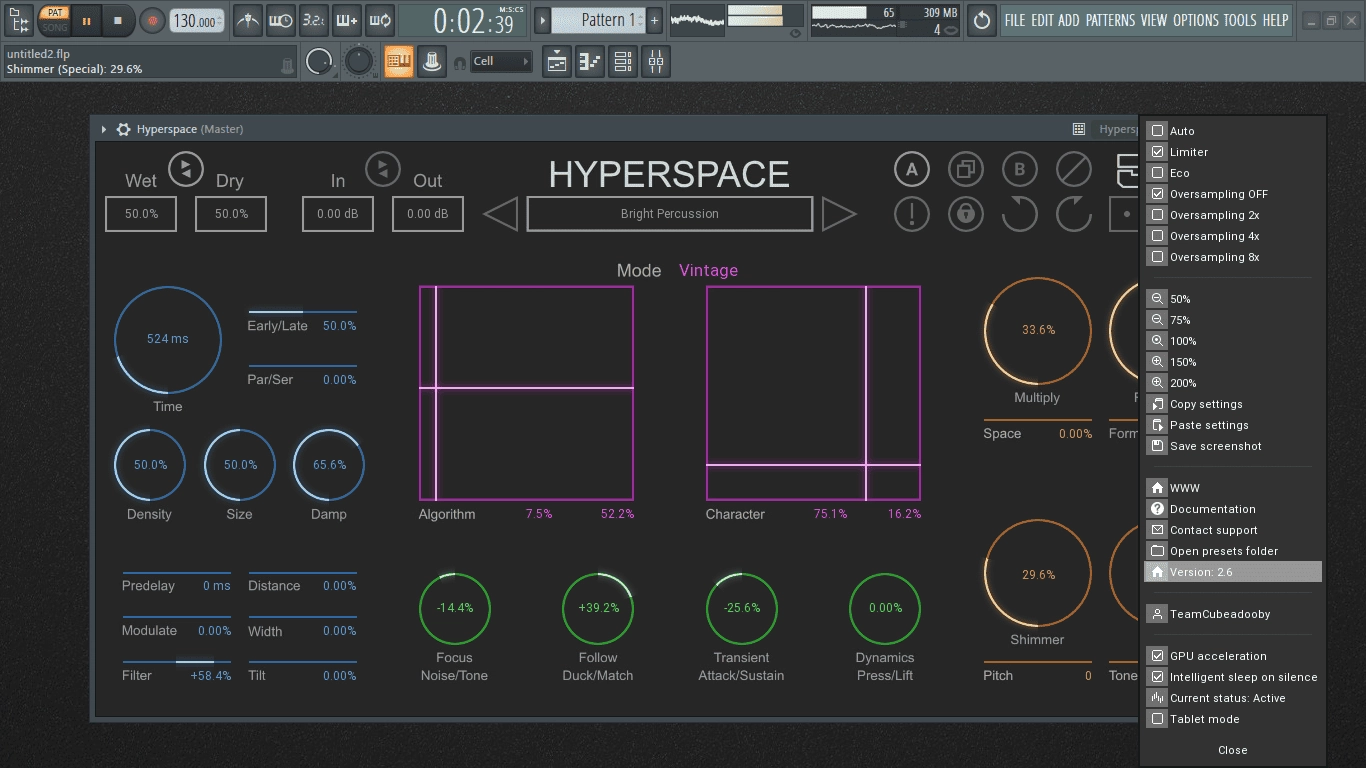 Как пользоваться JMG Sound - Hyperspace 2.6 VST, VST 3, AAX RePack by TCD
