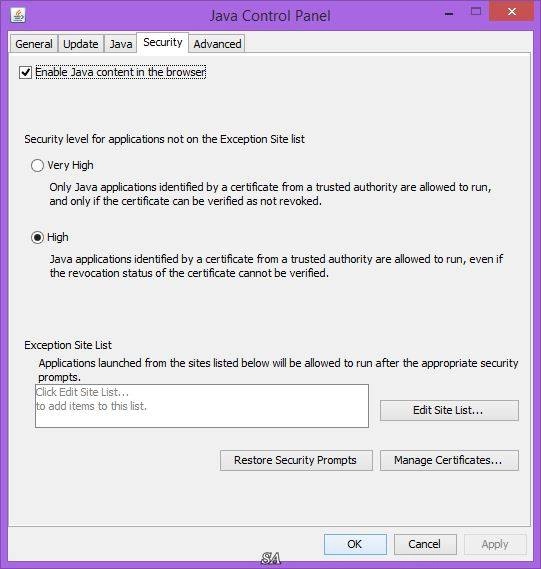 Как пользоваться Java SE Runtime Environment 8.0 Update 60