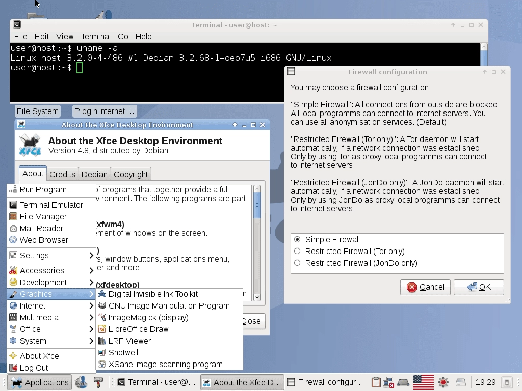 Как пользоваться JonDo/Tor-Secure-Live-DVD 0.9.88.2 DVD
