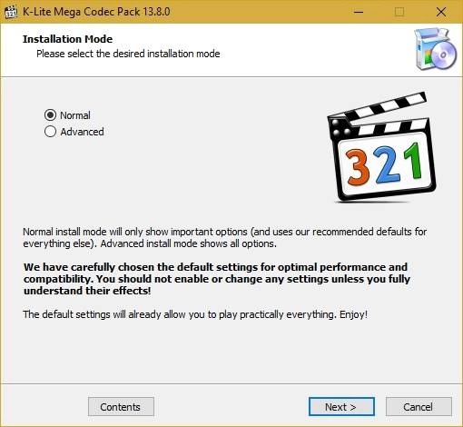 Как пользоваться K-Lite Codec Pack 13.8.0