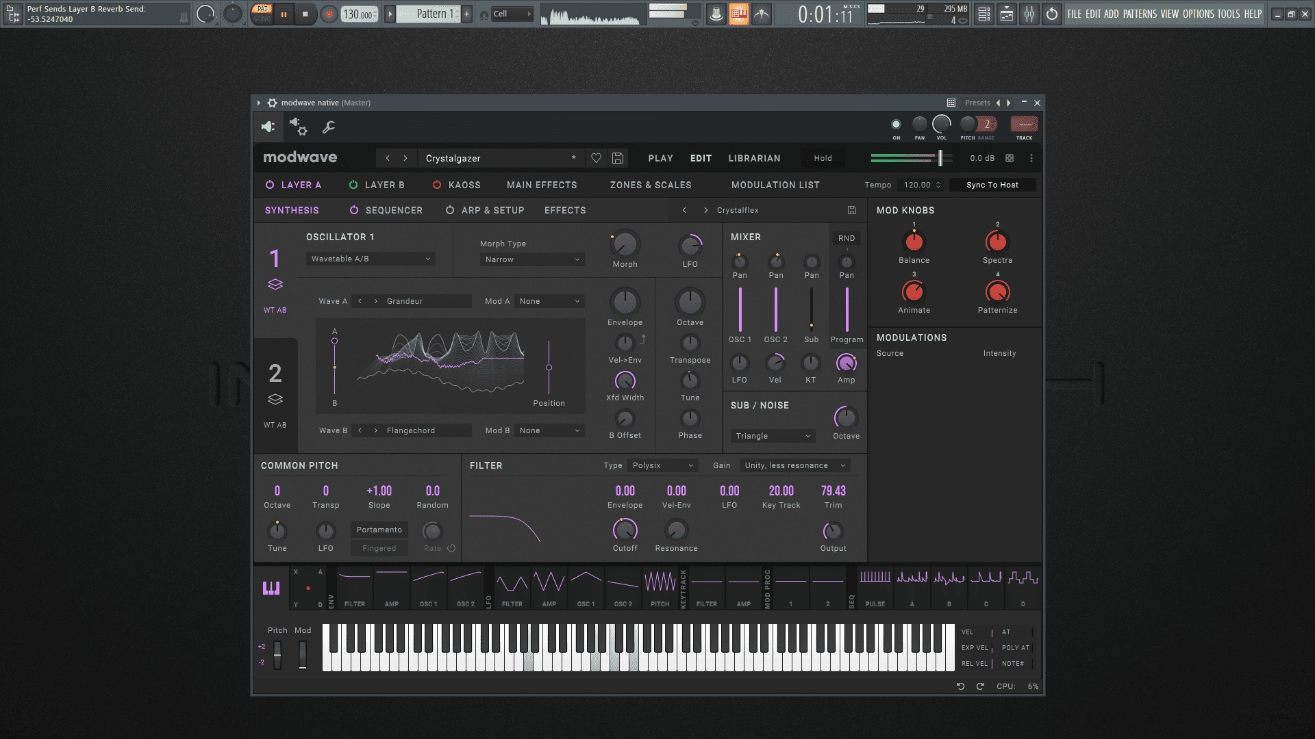 Как пользоваться KORG - Modwave Native 1.0.2 Standalone, VSTi 3, AAX