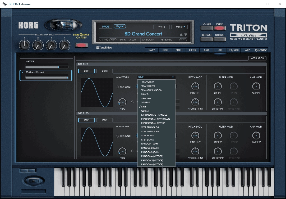 Как пользоваться KORG - TRITON Extreme 1.0.1 STANDALONE, VSTi, AAX