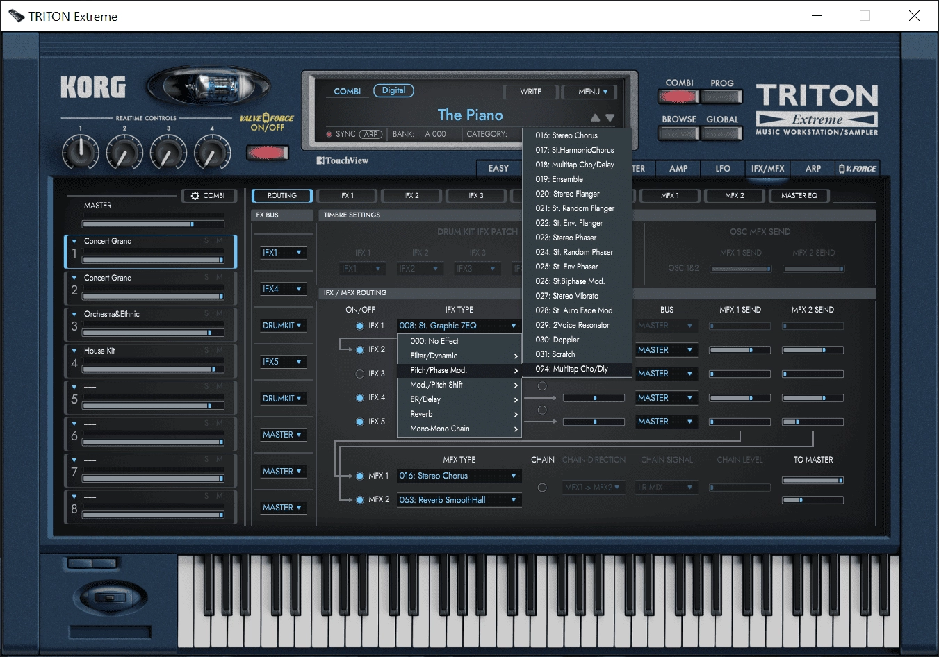 Как пользоваться KORG - TRITON Extreme 1.0.2 STANDALONE, VSTi, AAX RePack by RET