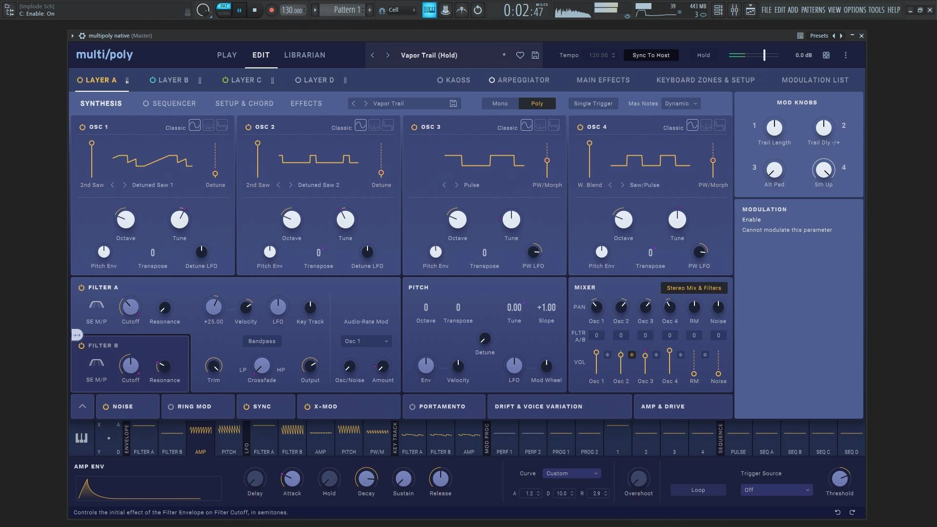 Как пользоваться KORG - multi/poly native 1.0.3 Standalone, VSTi 3, AAX