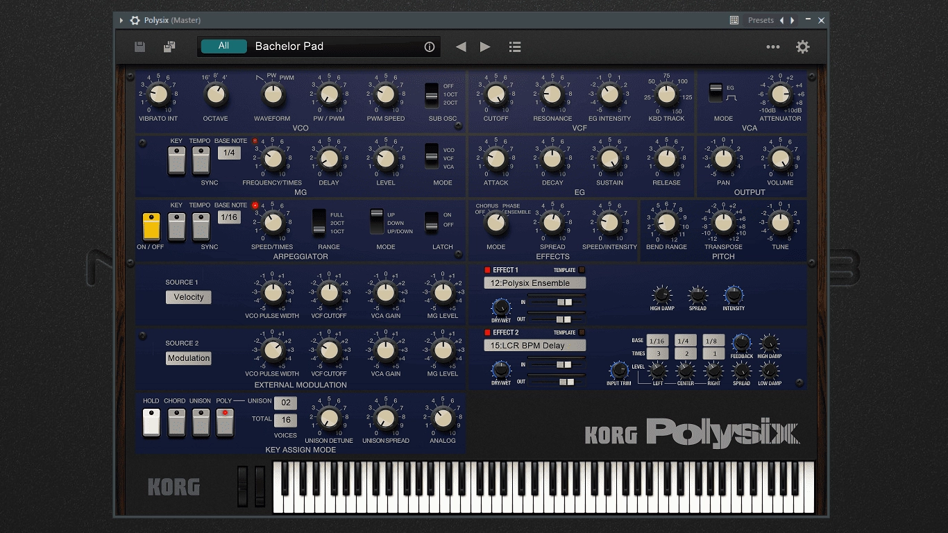 Как пользоваться KORG Collection 4 Standalone, VSTi, VSTi 3, AAX