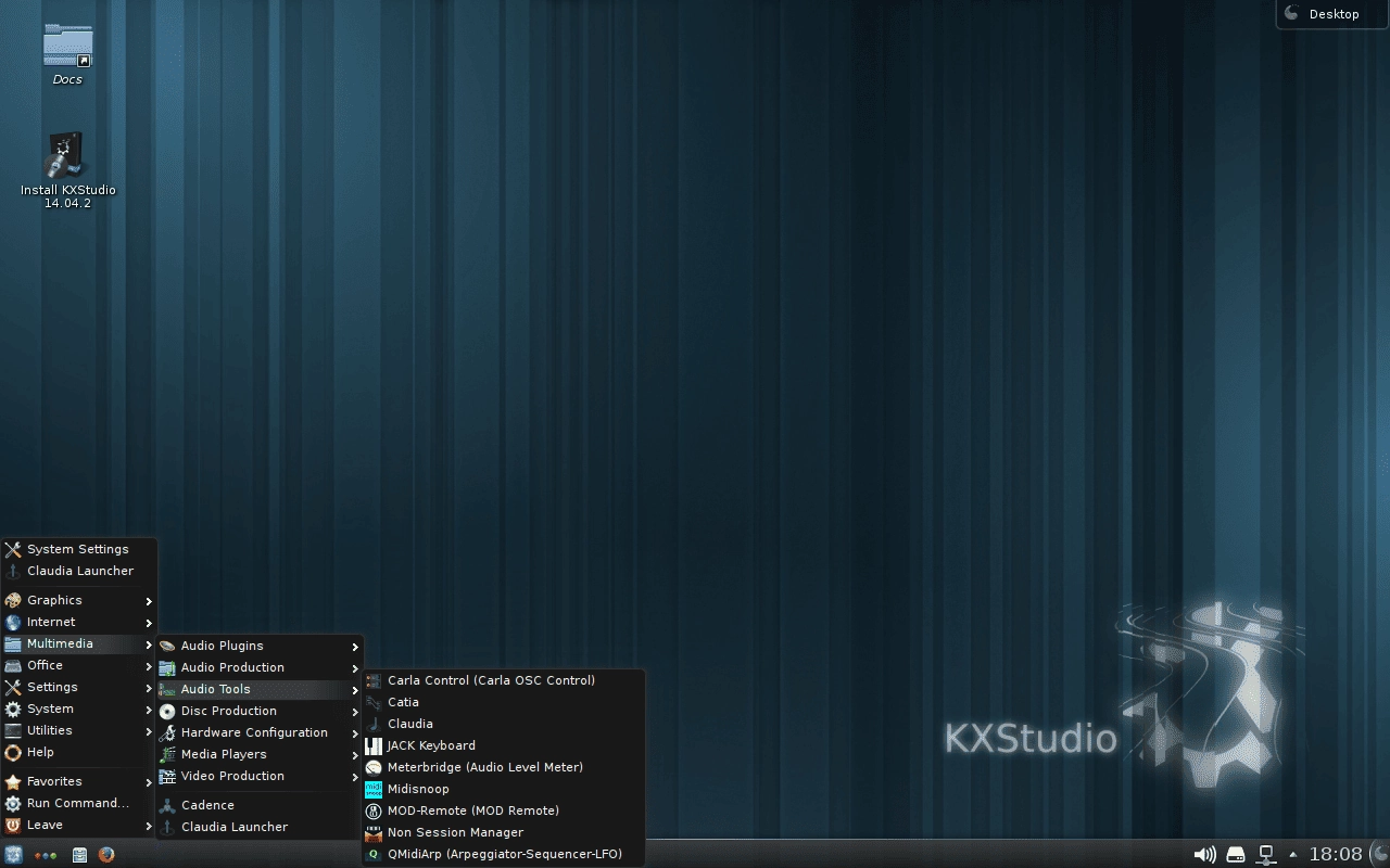 Как пользоваться KX Studio 14.04.2 2xDVD