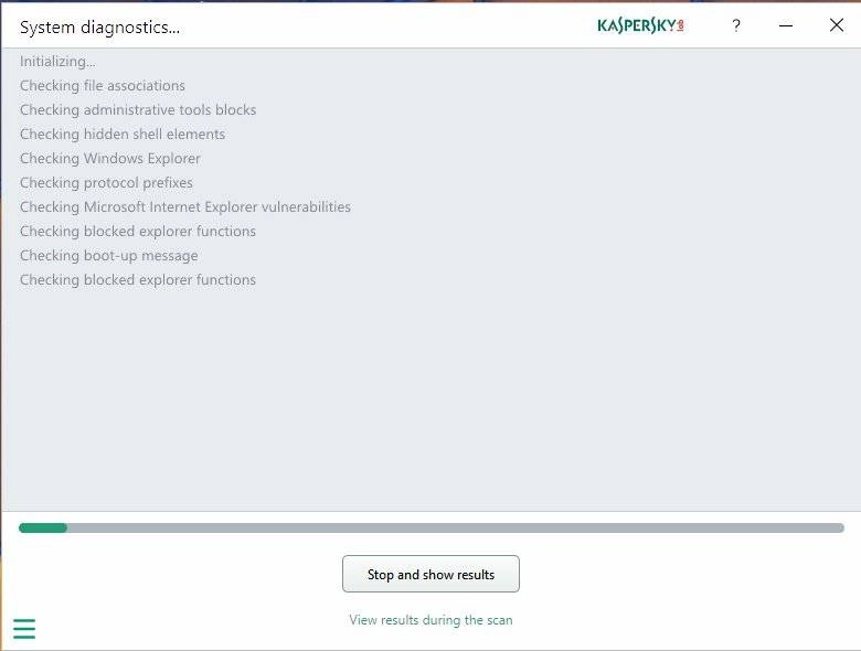 Как пользоваться Kaspersky System Checker 1.1.0.228 Portable