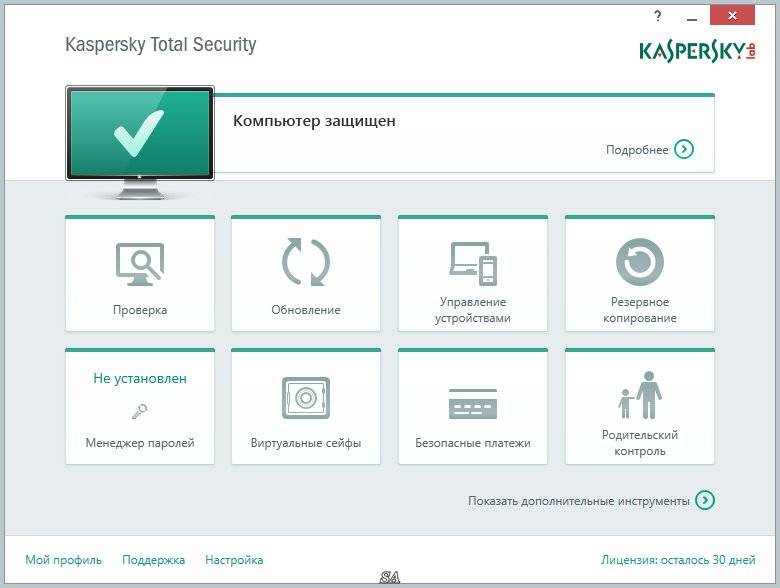 Как пользоваться Kaspersky Total Security 15.0.1.415