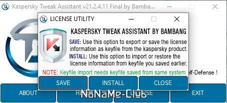 Как пользоваться Kaspersky Tweak Assistant 23.11.19.0