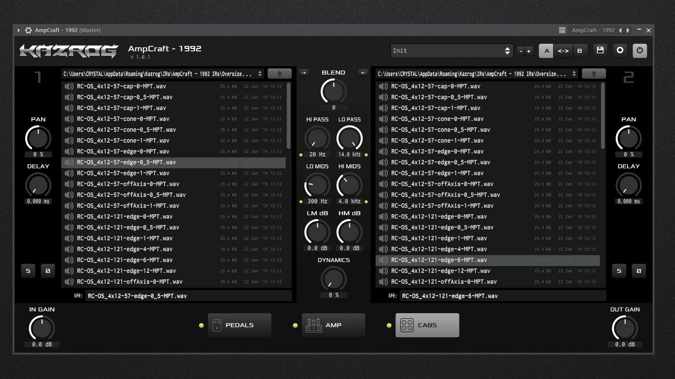 Как пользоваться Kazrog - AmpCraft - 1.0.1 STANDALONE, VST, VST3, AAX Retail