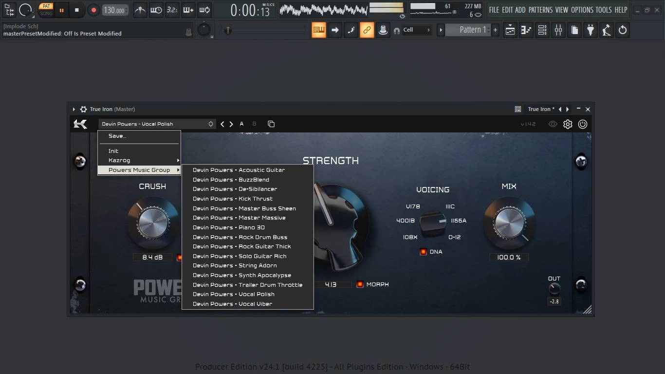 Как пользоваться Kazrog - True Iron 1.4.2 VST, VST 3, AAX Retail