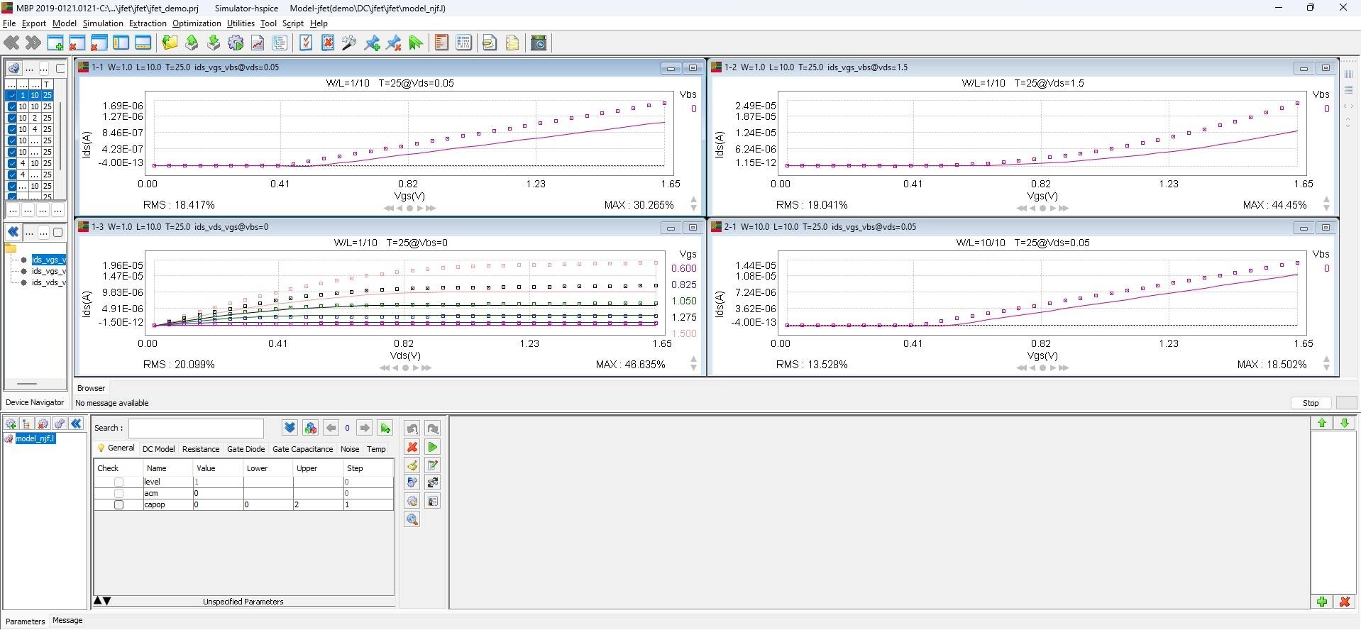 Как пользоваться Keysight Model Builder Program