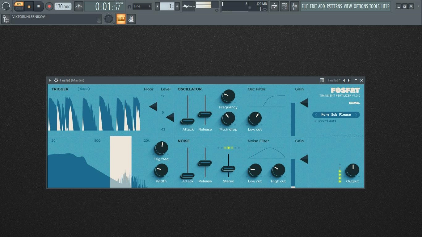 Как пользоваться Klevgrand - Fosfat 1.0.0 VST, VST3, AAX