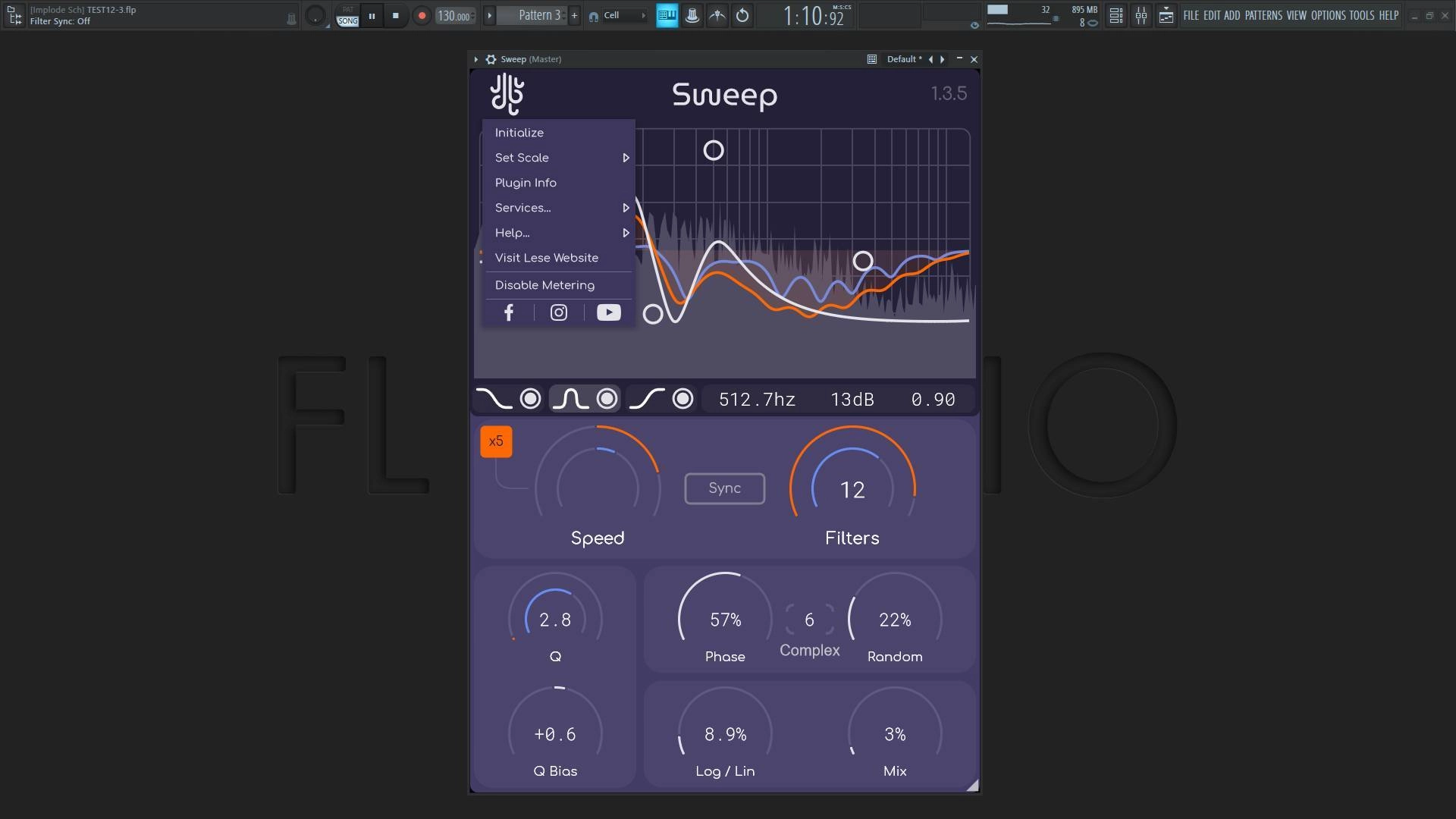 Как пользоваться Lese - Sweep 1.3.5 VST 3