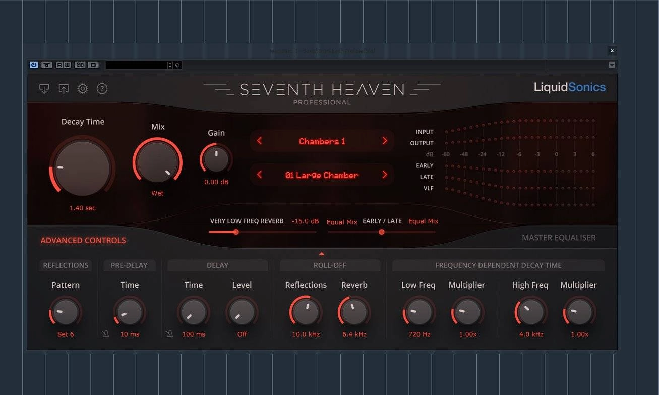 Как пользоваться LiquidSonics - Seventh Heaven Professional v1.3.3 VST/VST3/AAX x64 RePack by R2R