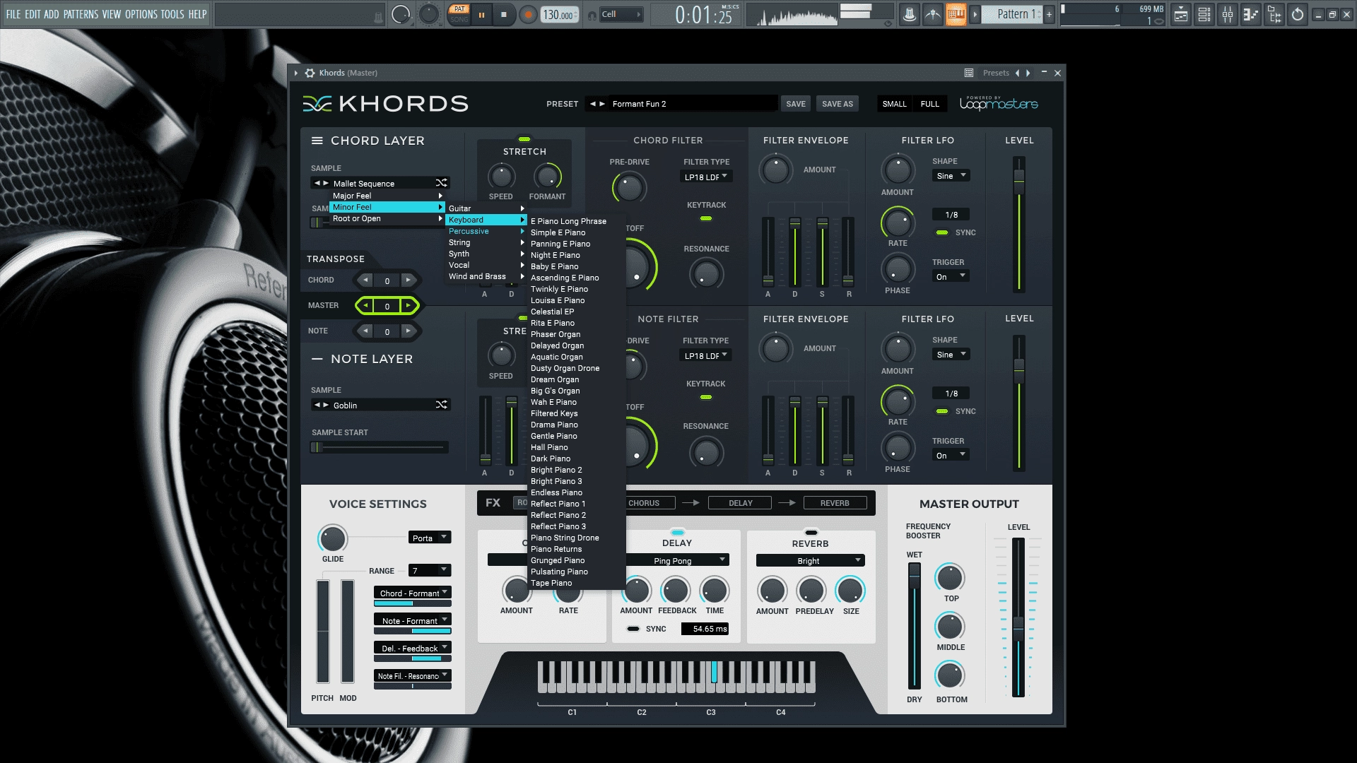 Как пользоваться Loopmasters - Khords 1.0.4 VSTi