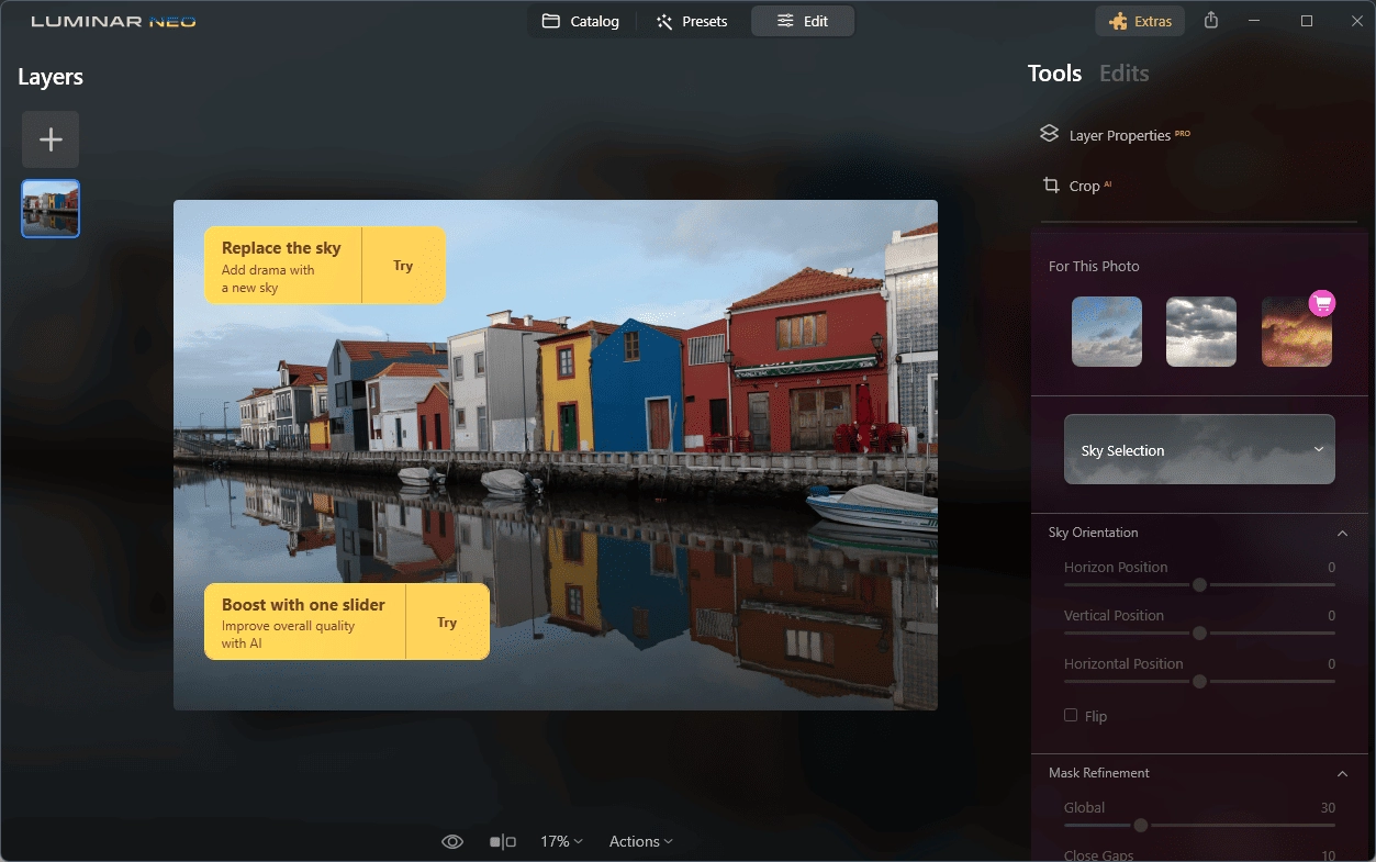 Как пользоваться Luminar Neo 1.16.0.12503 Portable by conservator