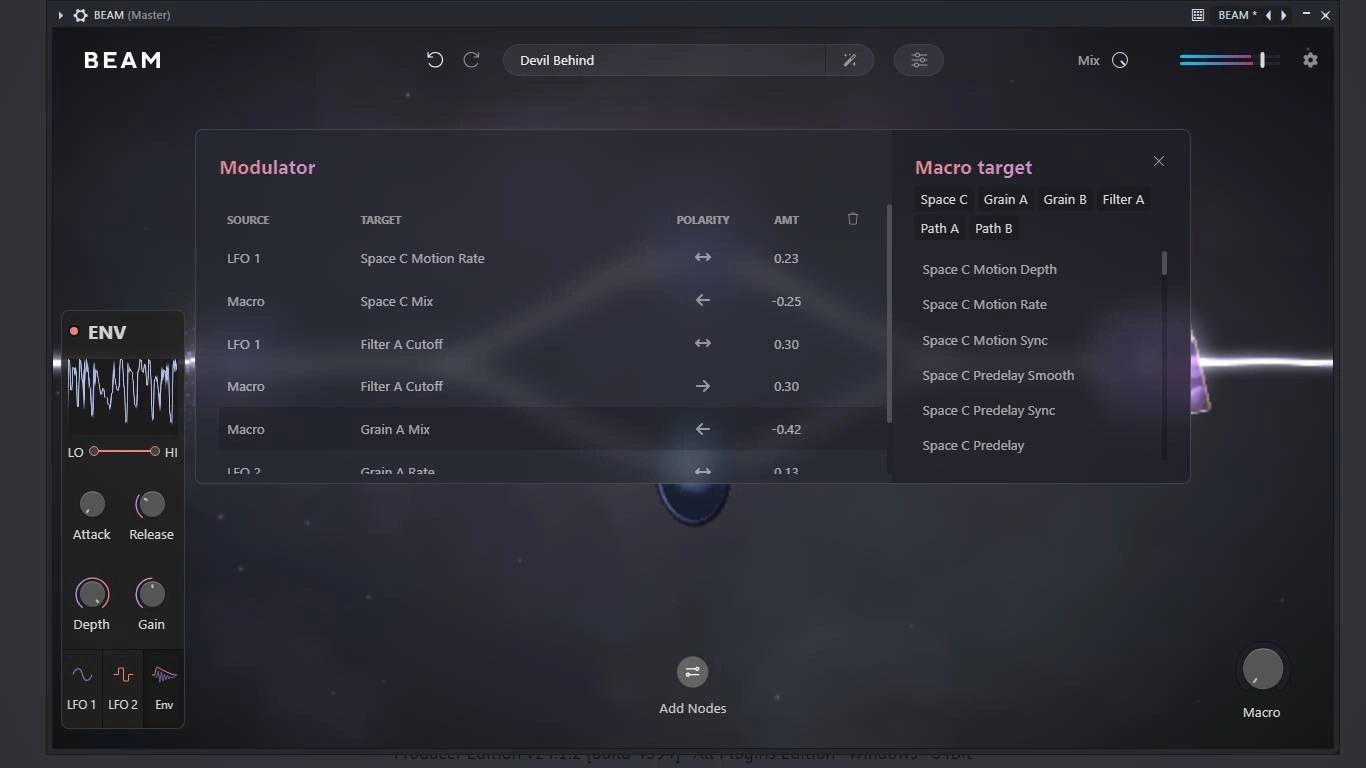Как пользоваться Lunacy Audio - BEAM 1.3.4 VST 3, AAX