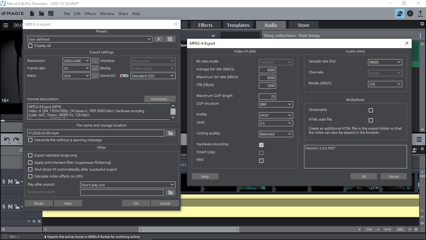 Как пользоваться MAGIX Movie Edit Pro Premium 20.0.1.73