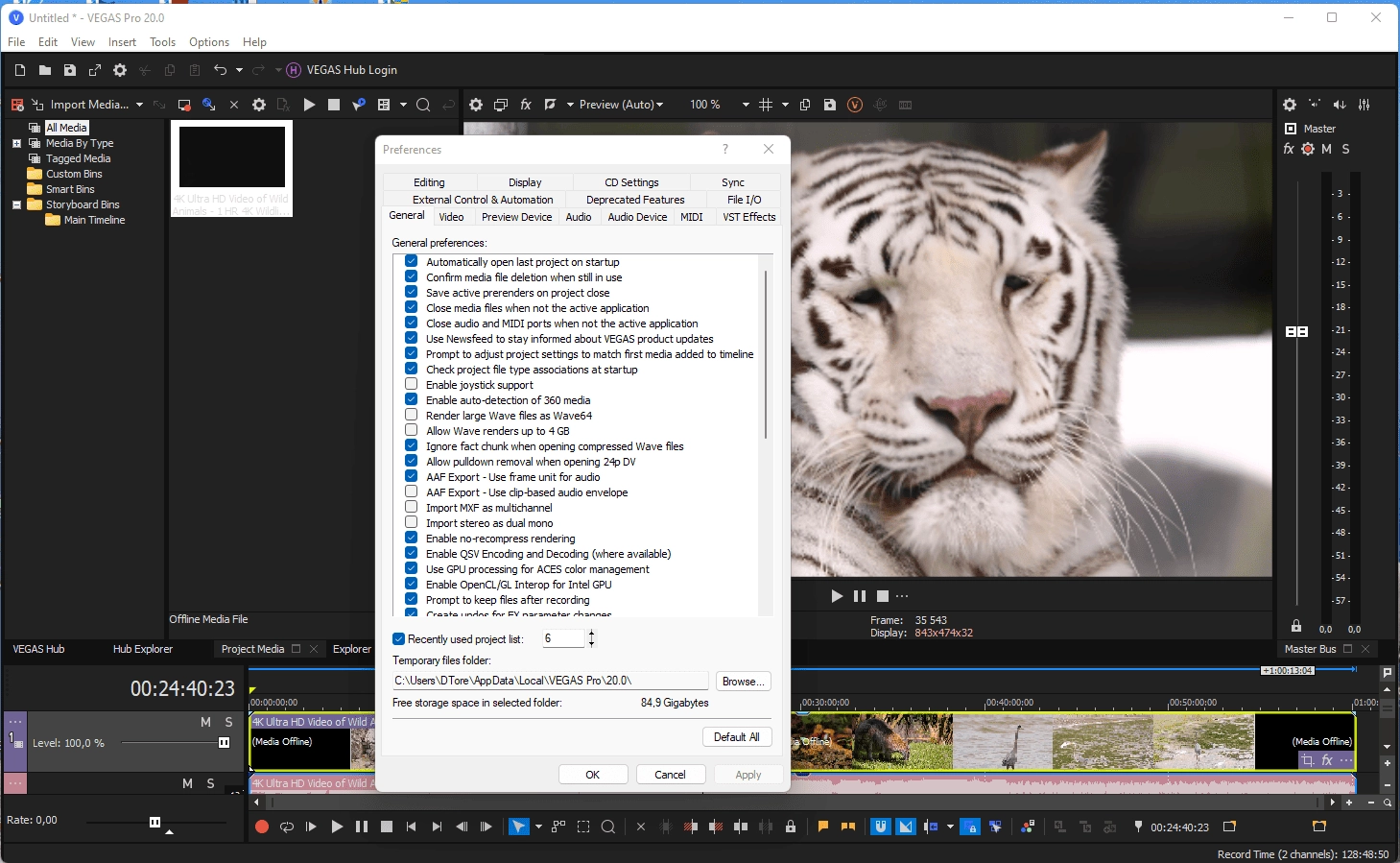 Как пользоваться MAGIX Vegas Pro 21.0 Build 187 Portable by 7997