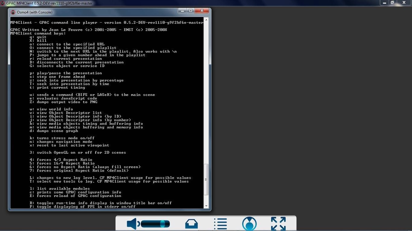 Как пользоваться MP4Box 0.5.2 rev 1110 Nightly