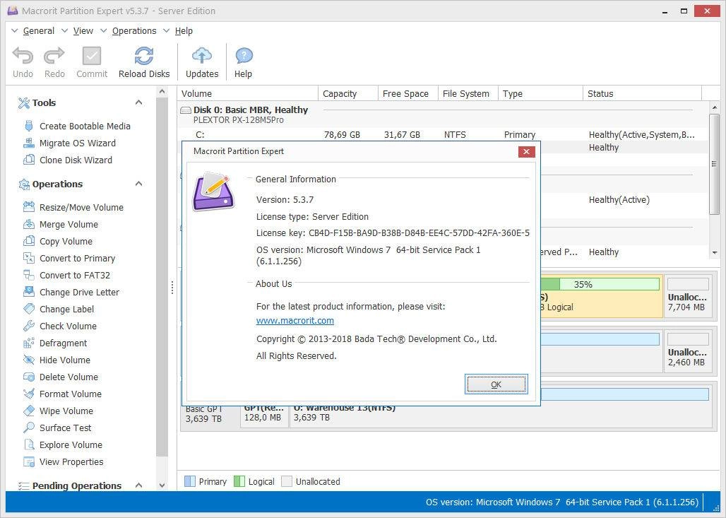 Как пользоваться Macrorit Partition Expert Server Edition 6.0.0 + Portable