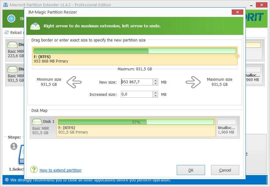 Как пользоваться Macrorit Partition Extender Pro 1.4.3 + Portable