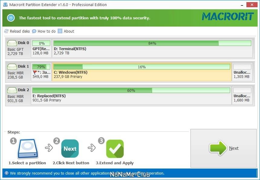 Как пользоваться Macrorit Partition Extender Pro 1.6.0 + Portable