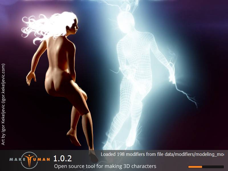 Как пользоваться MakeHuman 1.0.2