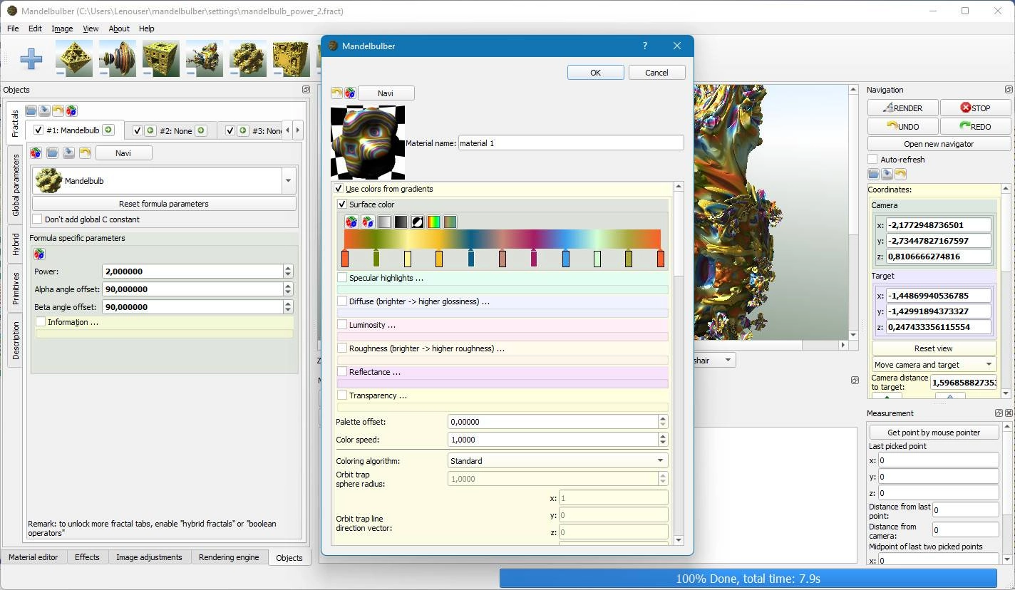 Как пользоваться Mandelbulber 2.31.0 + Standalone