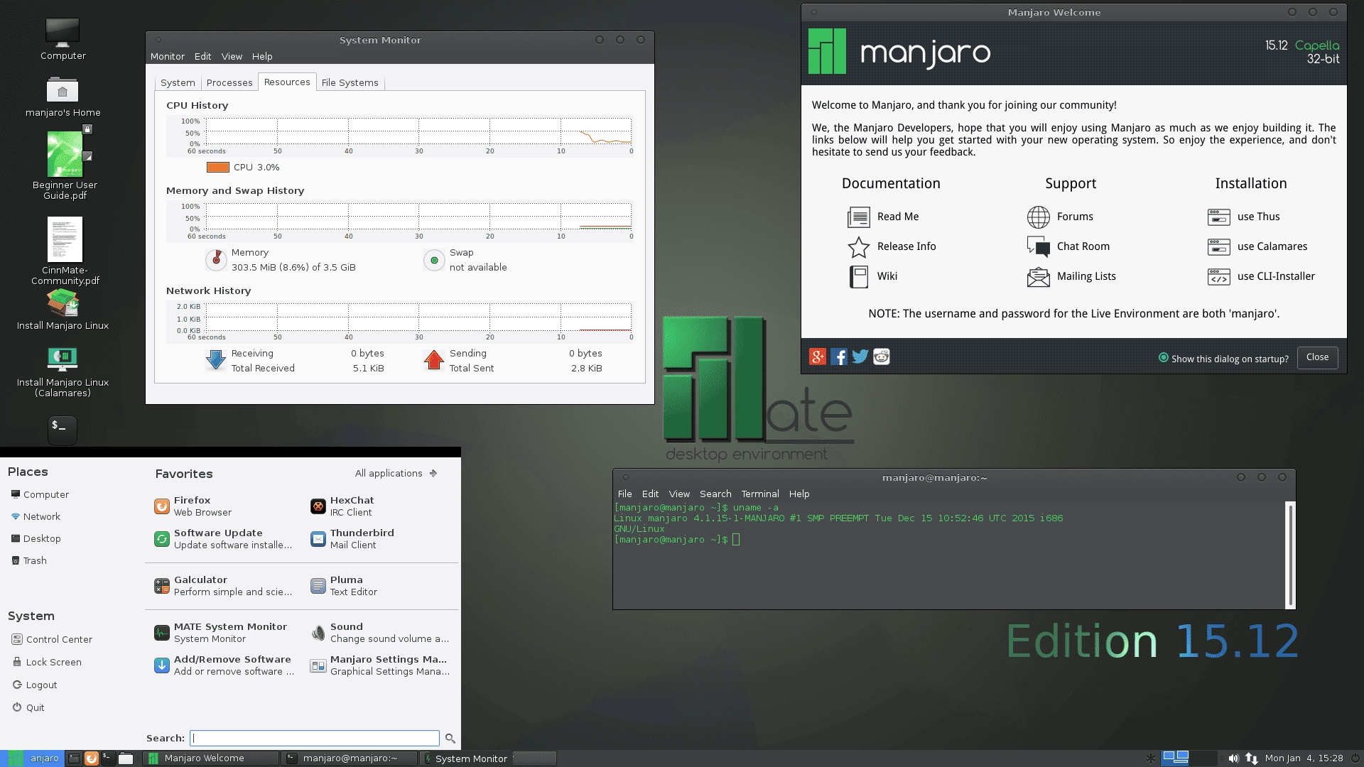 Как пользоваться Manjaro Linux 15.12 9xDVD, 3xCD