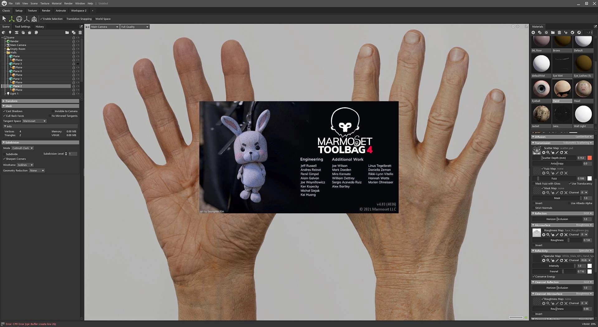 Как пользоваться Marmoset Toolbag 5.01
