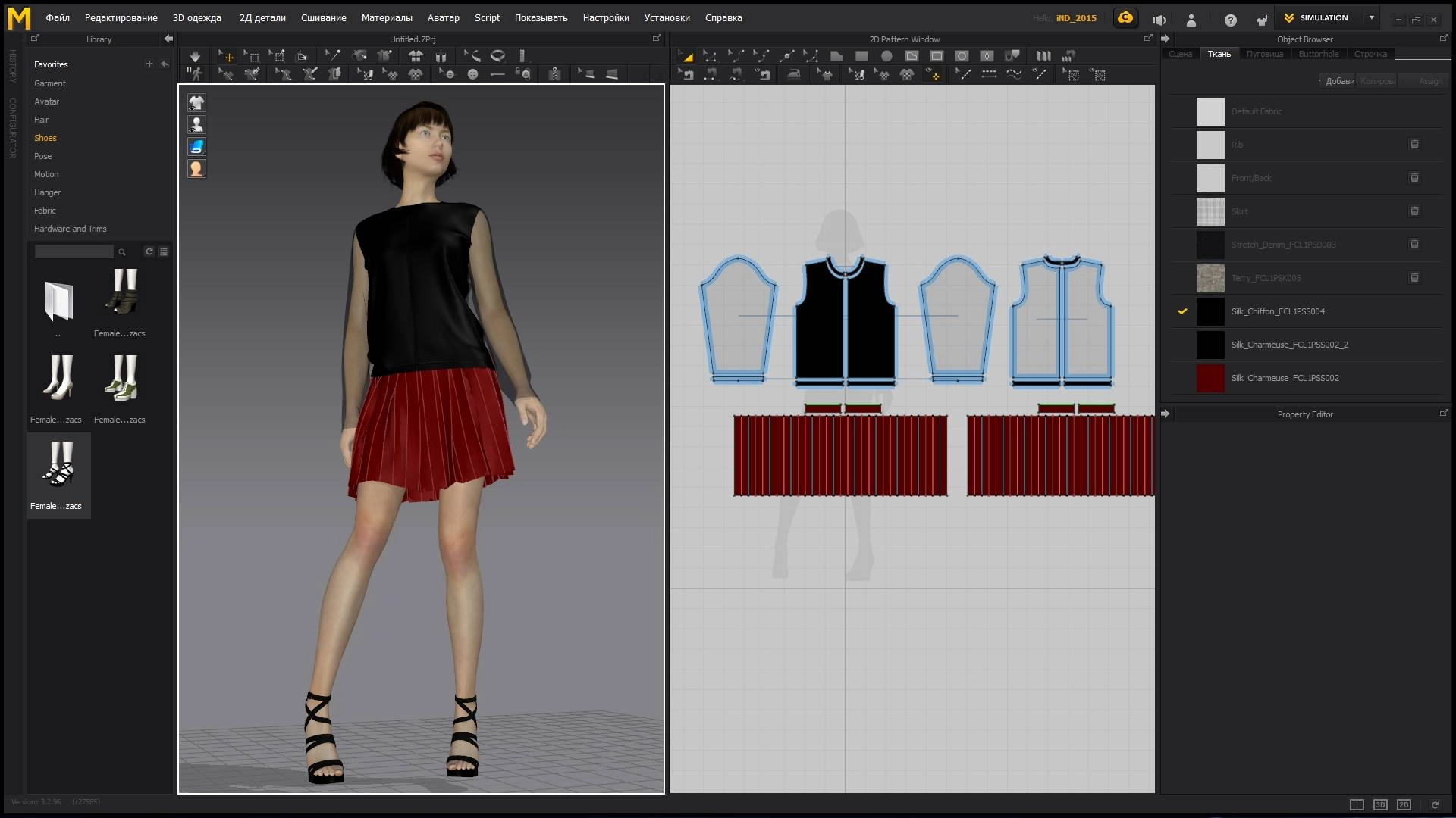 Как пользоваться Marvelous Designer 7 Personal 3.2.96.27585 RePack by CrackzSoft