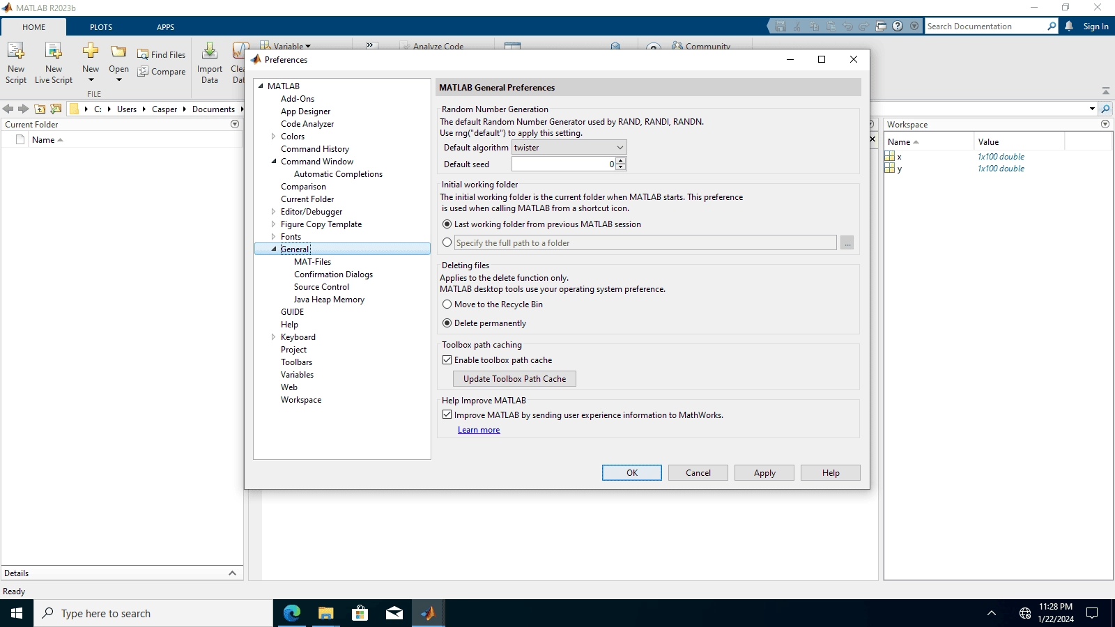 Как пользоваться MathWorks MATLAB R2023b v23.2.0.2485118