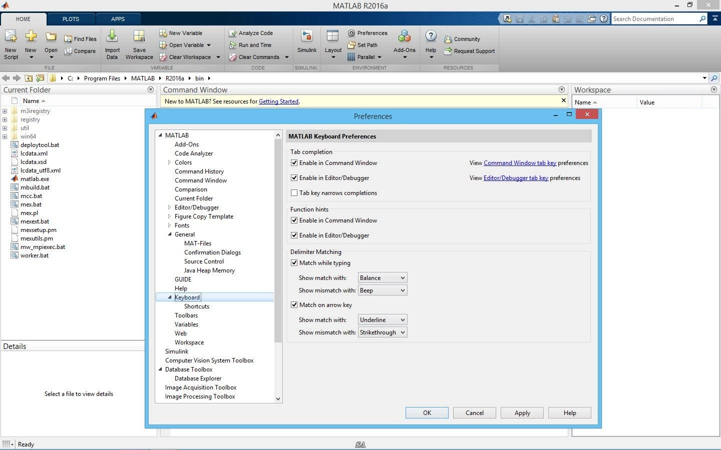 Как пользоваться Mathworks Matlab R2016a