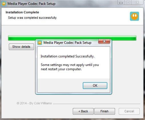 Как пользоваться Media Player Codec Pack 4.3.2