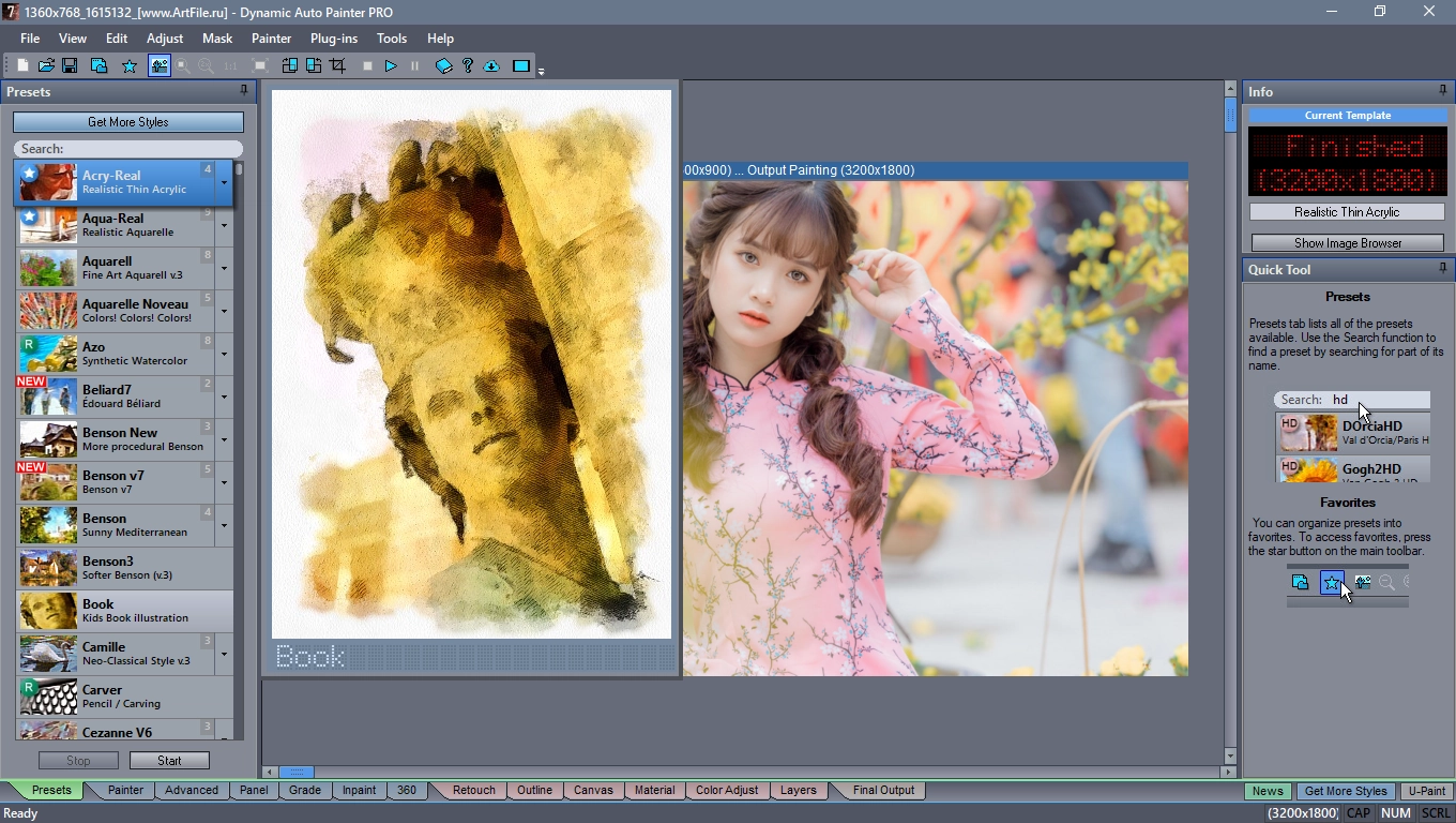 Как пользоваться MediaChance Dynamic Auto-Painter PRO 7.02 Portable by polx73