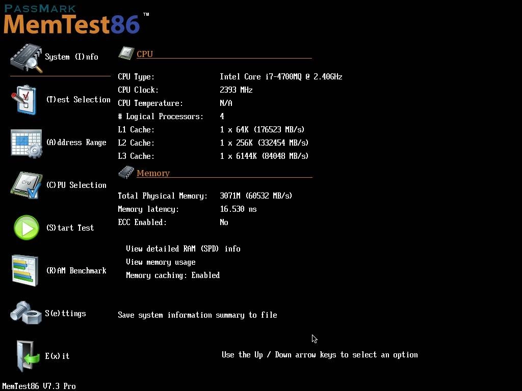 Как пользоваться MemTest86 7.3-4.3.7 Pro Retail