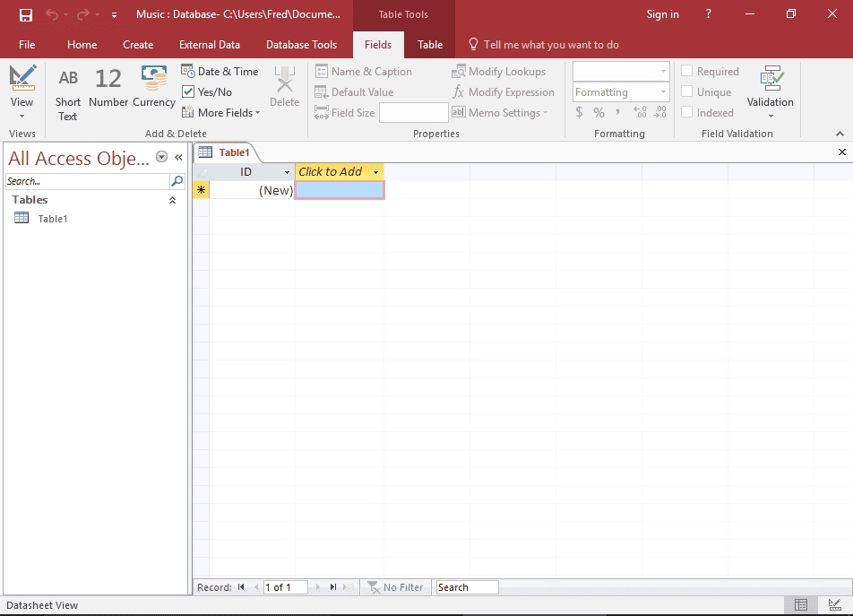 Как пользоваться Microsoft Access 32/64-bit