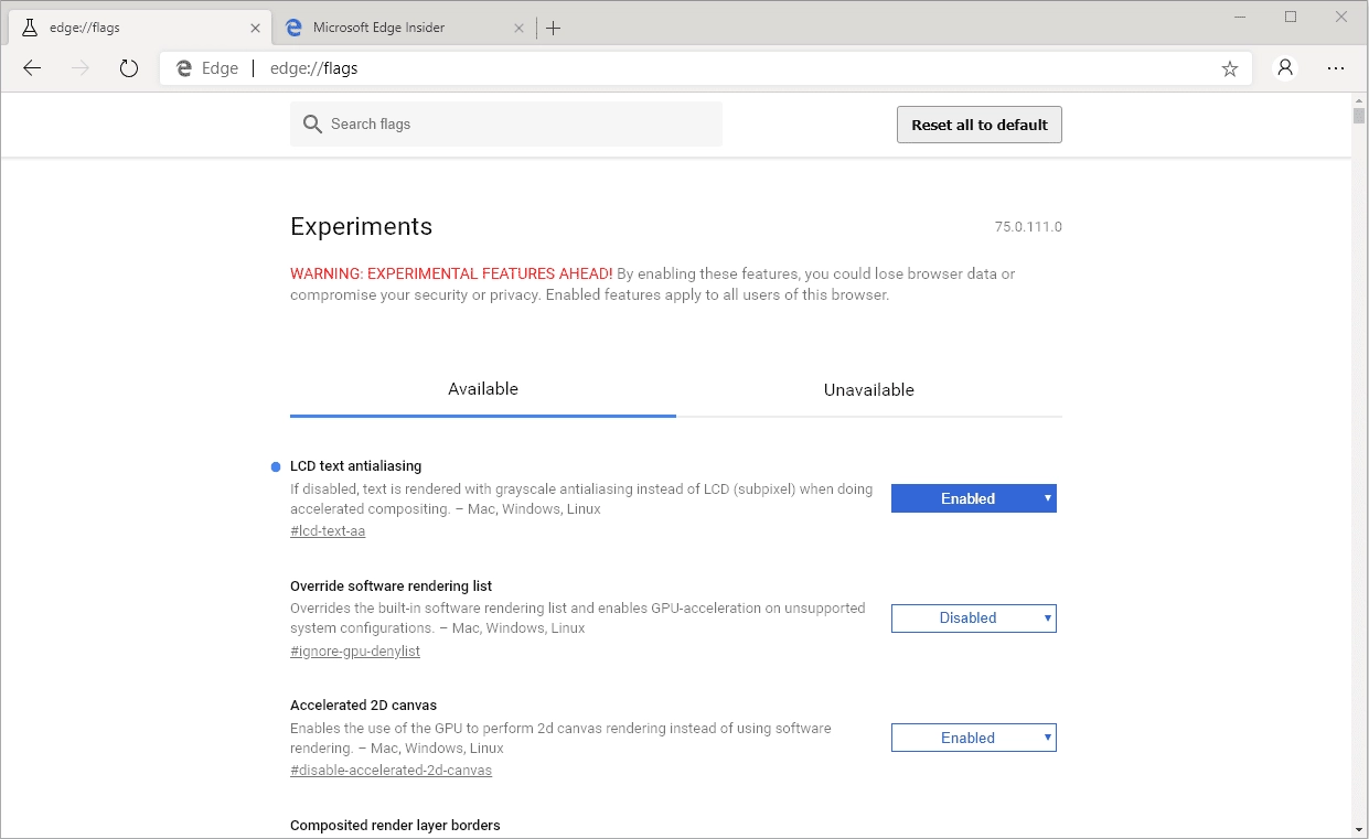 Как пользоваться Microsoft Edge 75.0.111.0 Portable by Cento8