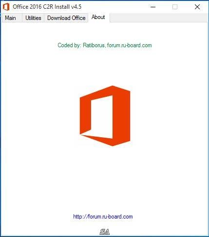 Как пользоваться Microsoft Office 2013-2016 C2R Install 4.5 by Ratiborus