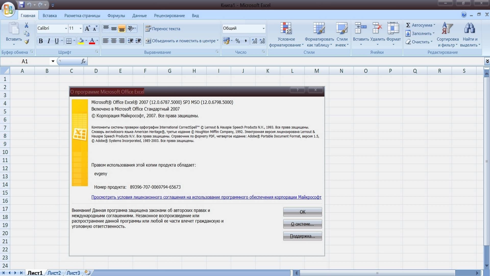 Как пользоваться Microsoft Office SP3 Standard 12.0.6798.5000 Portable by Nomer001