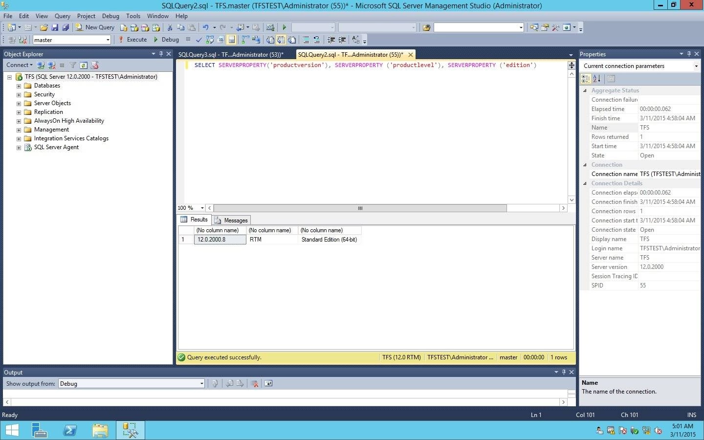 Как пользоваться Microsoft SQL Server 12.0.2000.8