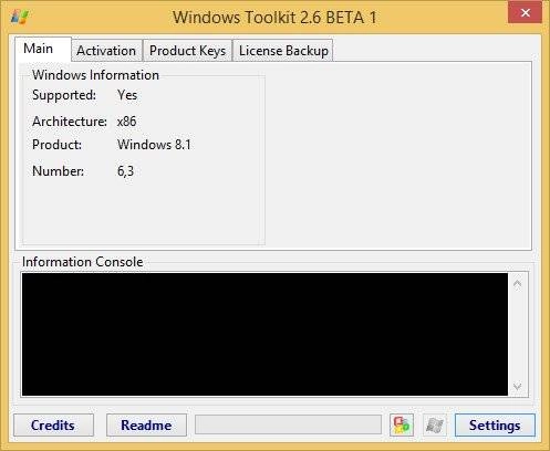 Как пользоваться Microsoft Toolkit 2.6 BETA 1