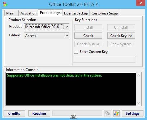 Как пользоваться Microsoft Toolkit 2.6 Beta 2