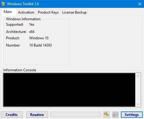 Как пользоваться Microsoft Toolkit 2.6 Stable