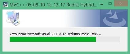 Как пользоваться Microsoft Visual C++ 2005-2008-2010-2012-2013-2017 Redistributable Package Hybrid x86 & x64